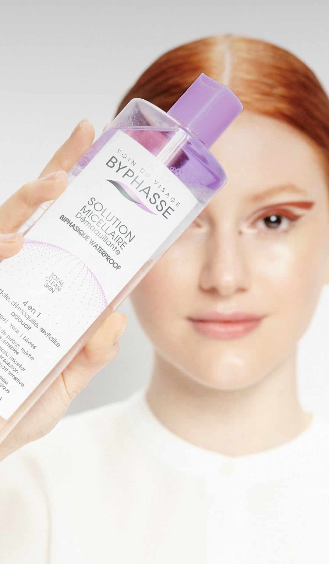 BYPHASSE - SOLUTION MICELLAIRE DEMAQUILLANTE 500ML + 35 DISQUES OFFERTS