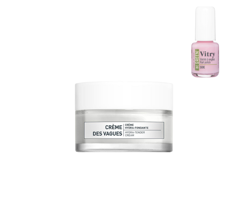 ALGOLOGIE - CREME DES VAGUES - CREME HYDRATANTE ET FONDANTE - 50ML + 1 VERNIS VITRY OFFERT