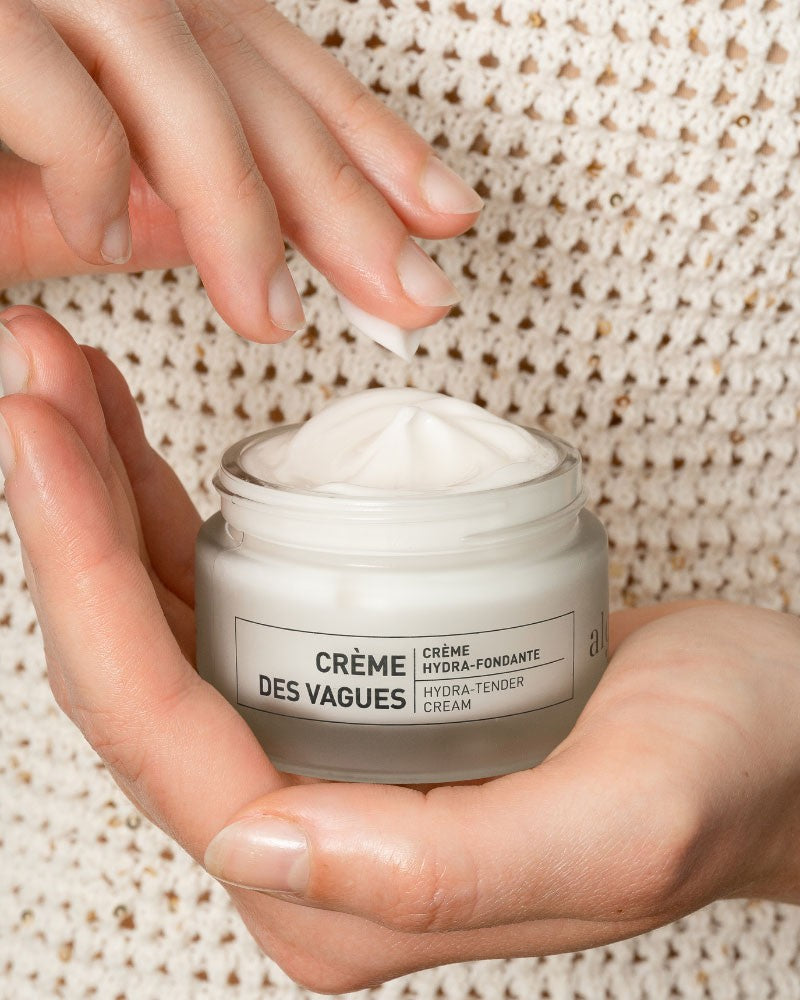 ALGOLOGIE - CREME DES VAGUES - CREME HYDRATANTE ET FONDANTE - 50ML + 1 VERNIS VITRY OFFERT