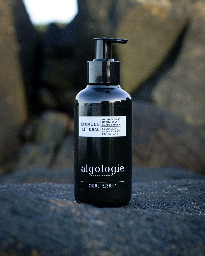 ALGOLOGIE-ECUME DE LITTORAL- GEL NETTOYANT REVITALISANT CORPS & MAINS - 200ML + 1 VERNIS VITRY OFFERT*