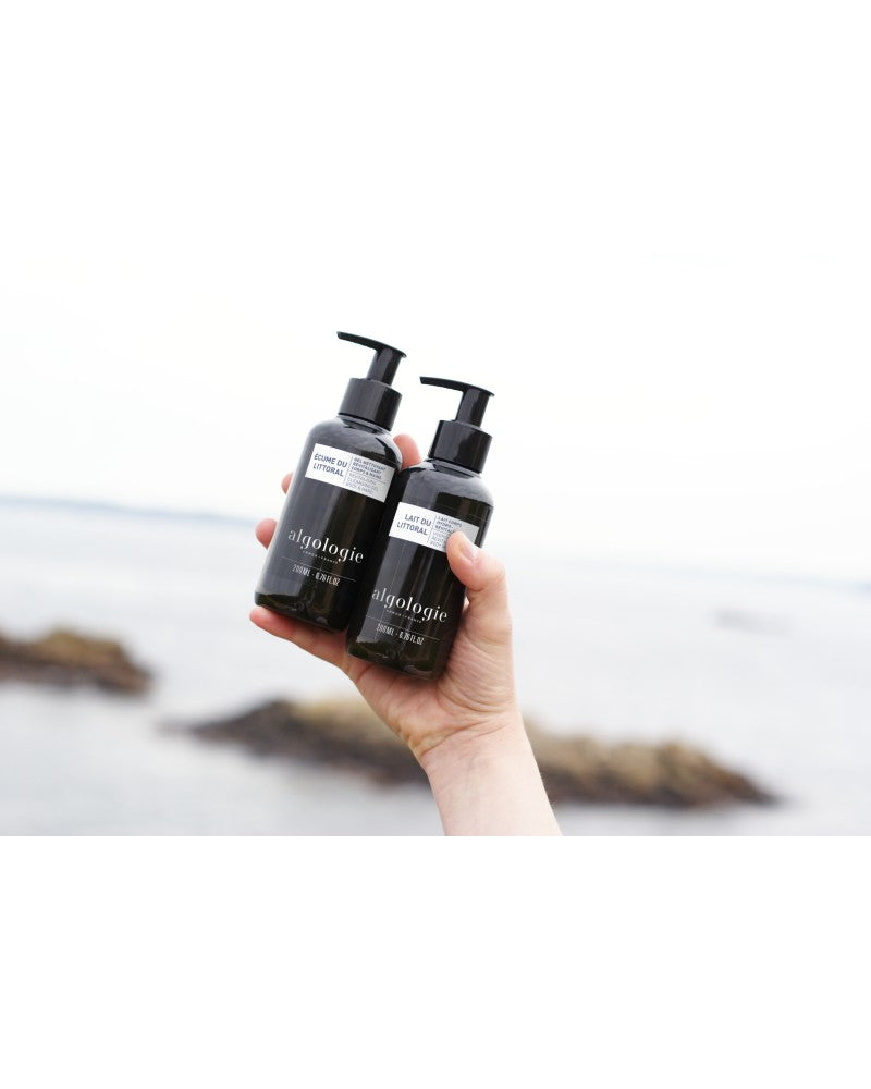 ALGOLOGIE-ECUME DE LITTORAL- GEL NETTOYANT REVITALISANT CORPS & MAINS - 200ML + 1 VERNIS VITRY OFFERT*