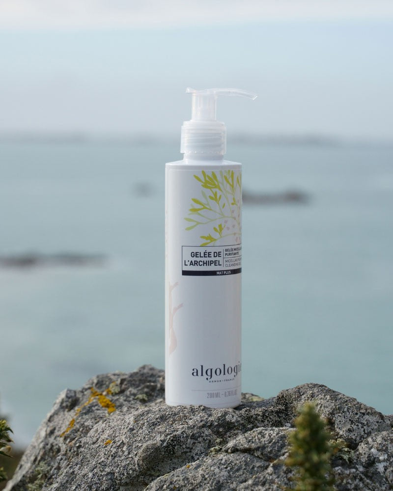 ALGOLOGIE - GELEE DE L'ARCHIPEL- GELEE MICELLAIRE PURIFIANTE -200ML + 1 VERNIS VITRY OFFERT*