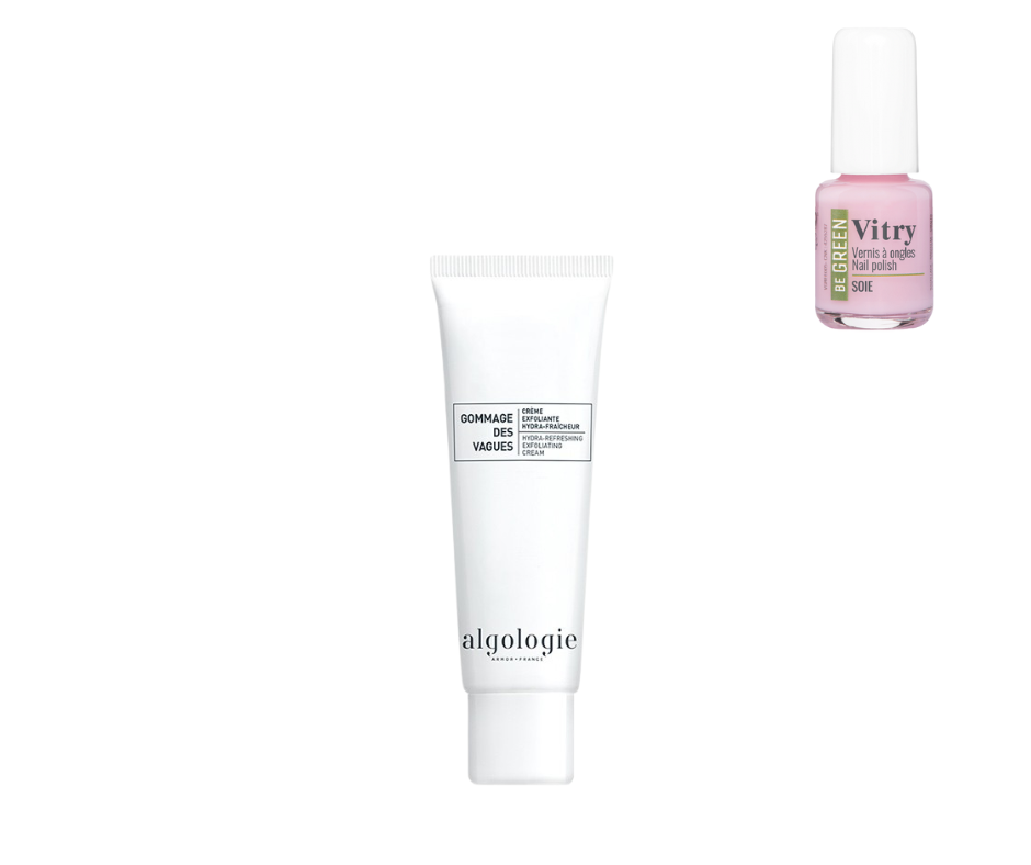 ALGOLOGIE - GOMMAGE DES VAGUES - CREME EXFOLIANTE HYDRA FRAICHEUR - 50ML + 1 VERNIS VITRY OFFERT*