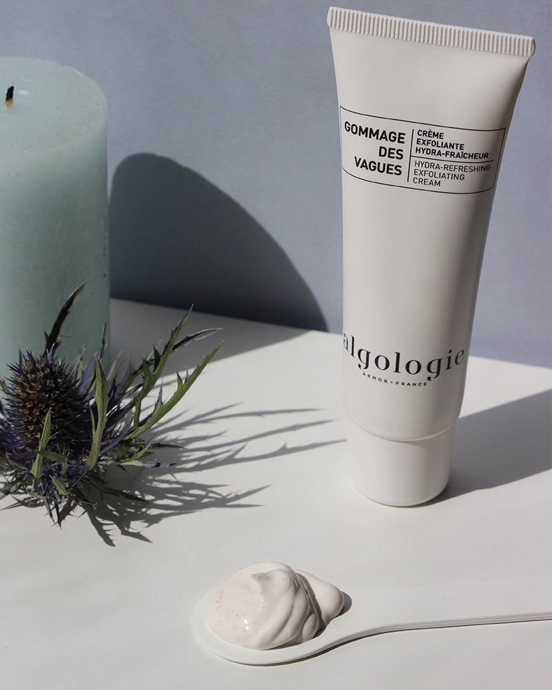 ALGOLOGIE - GOMMAGE DES VAGUES - CREME EXFOLIANTE HYDRA FRAICHEUR - 50ML + 1 VERNIS VITRY OFFERT*