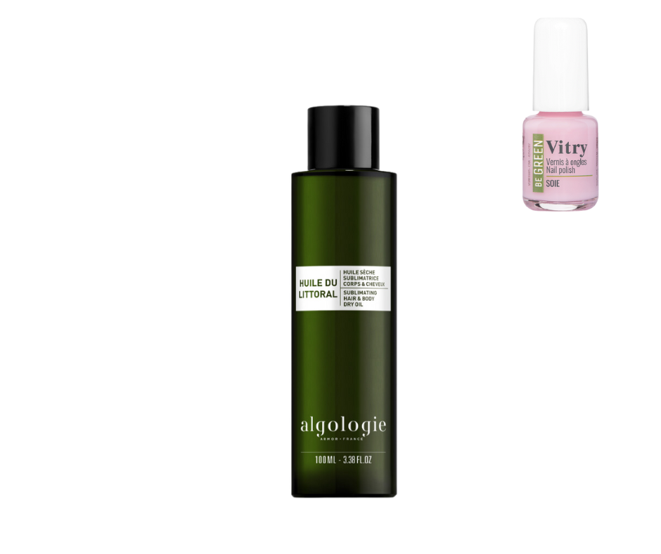 ALGOLOGIE - HUILE DU LITTORAL- HUILE SECHE SUBLIMATRICE CORPS & CHEVEUX 100ML + 1 VERNIS VITRY OFFERT*