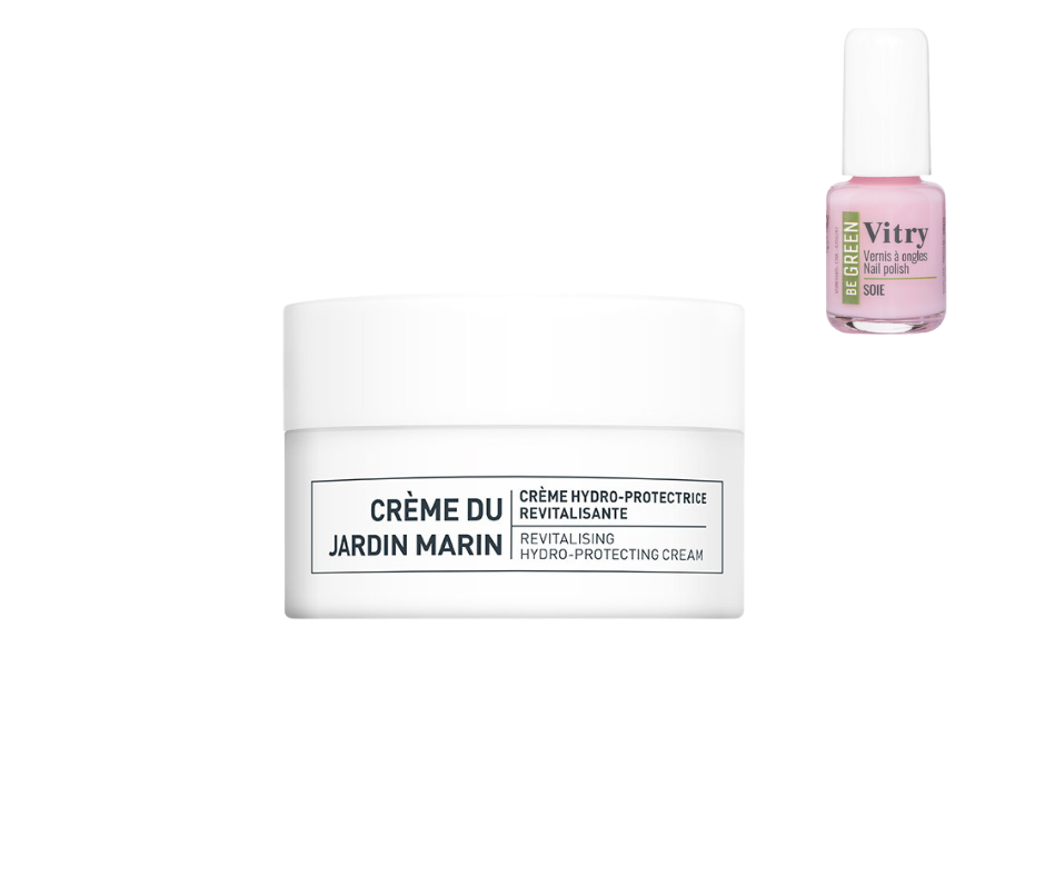 ALGOLOGIE - CREME DU JARDIN MARIN - CREME NATURELLE REVITALISANTE - 50ML + 1 VERNIS VITRY OFFERT