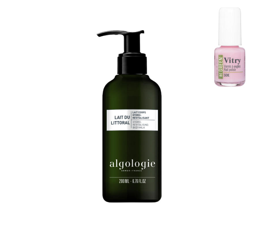 ALGOLOGIE - LAIT DU LITTORAL- LAIT CORPS HYDRA-REVITALISANT- 200ML + 1 VERNIS VITRY OFFERT*