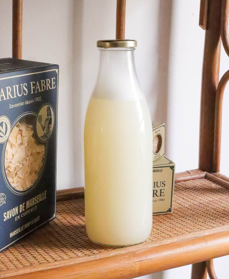 MARIUS FABRE -LOT DE 2 COPEAUX DE SAVON DE MARSEILLE 2X750g + 1 SAVONNETTE 40G OFFERTE