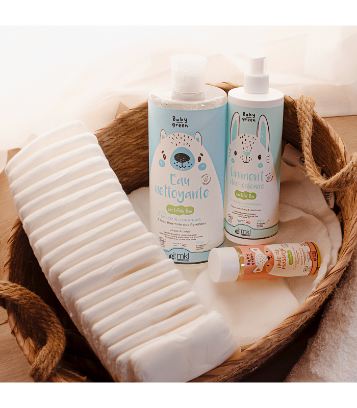 MKL - LOT DE 2 LINIMENTS OLEO-CALCAIRE 2X900ML + 1 EAU MICELLAIRE 100ML OFFERTE