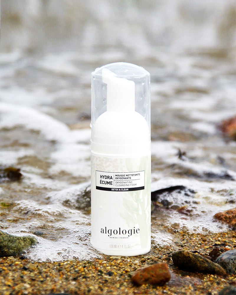 ALGOLOGIE - HYDRA-ECUME - MOUSSE NETTOYANTE OXYGENANTE - 120ML + 1 VERNIS VITRY OFFERT*