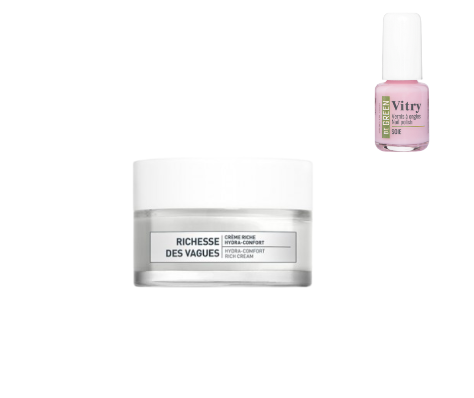ALGOLOGIE - RICHESSE DES VAGUES - CREME RICHE HYDRATANTE CONFORT - 50ML + 1 VERNIS VITRY OFFERT*