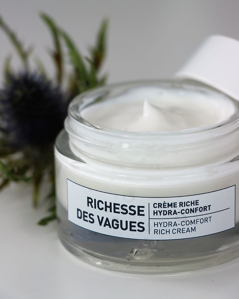 ALGOLOGIE - RICHESSE DES VAGUES - CREME RICHE HYDRATANTE CONFORT - 50ML + 1 VERNIS VITRY OFFERT*