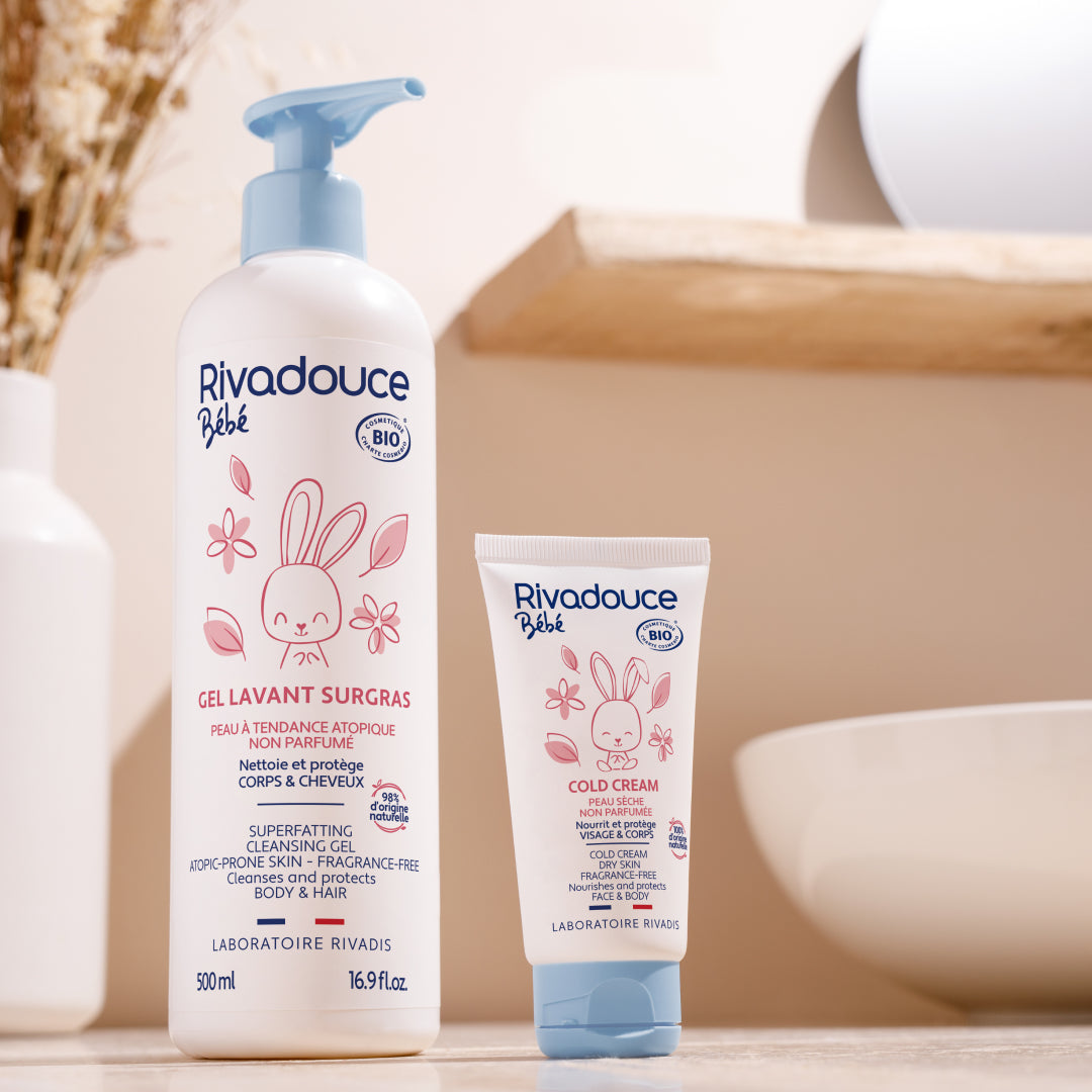 RIVADOUCE - TRIO GEL LAVANT SURGRAS BIO- 3X500ML + 1 CUILLERE OFFERTE