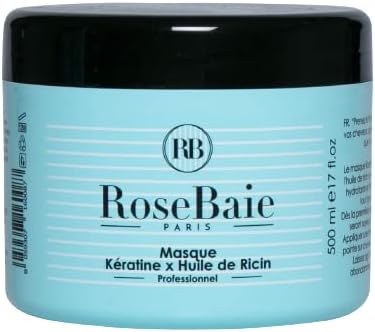 ROSEBAIE - RICIN - Shampoing 500 ml + Masque 500 ml + Sérum 100 ml + 1 chouchou offert*