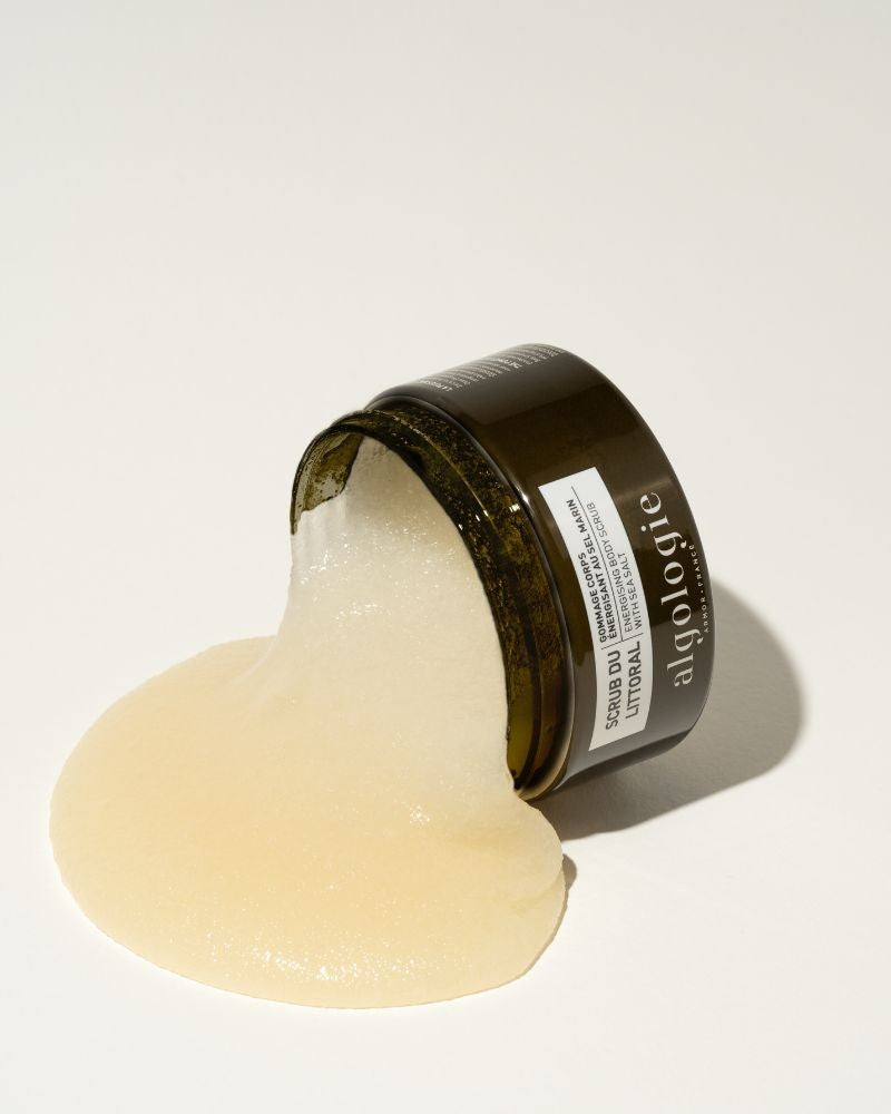 ALGOLOGIE - SCRUB DU LITTORAL- GOMMAGE CORPS ENERGISANT AU SEL MARIN - 200ML + 1 VERNIS VITRY OFFERT*