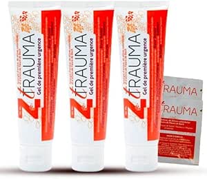 Laboratoire Mint-e - Z-TRAUMA LOT DE 3 GELS DE PREMIERE URGENCE -3X60ML + 2 ECHANTILLONS OFFERTS