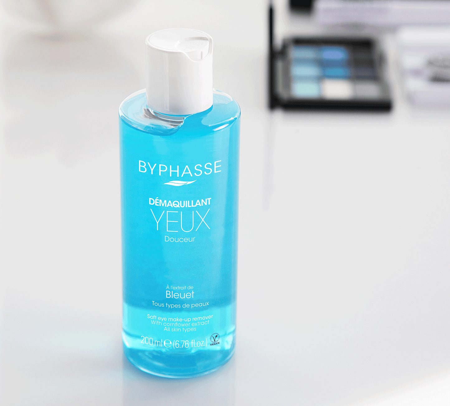 BYPHASSE - DEMAQUILLANT YEUX DOUCEUR 200ML + 35 DISQUES OFFERTS