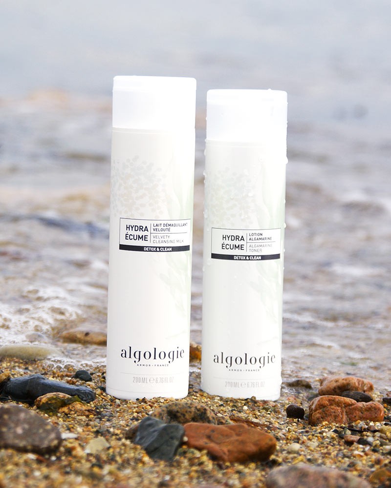 ALGOLOGIE - HYDRA ECUME - LAIT DEMAQUILLANT REMINERALISANT 200ML + 1 VERNIS VITRY OFFERT*