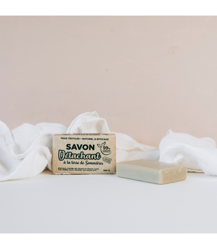 MKL - LOT DE 3 SAVONS DETACHANTS A LA TERRE DE SOMMIERES- 3X100G
