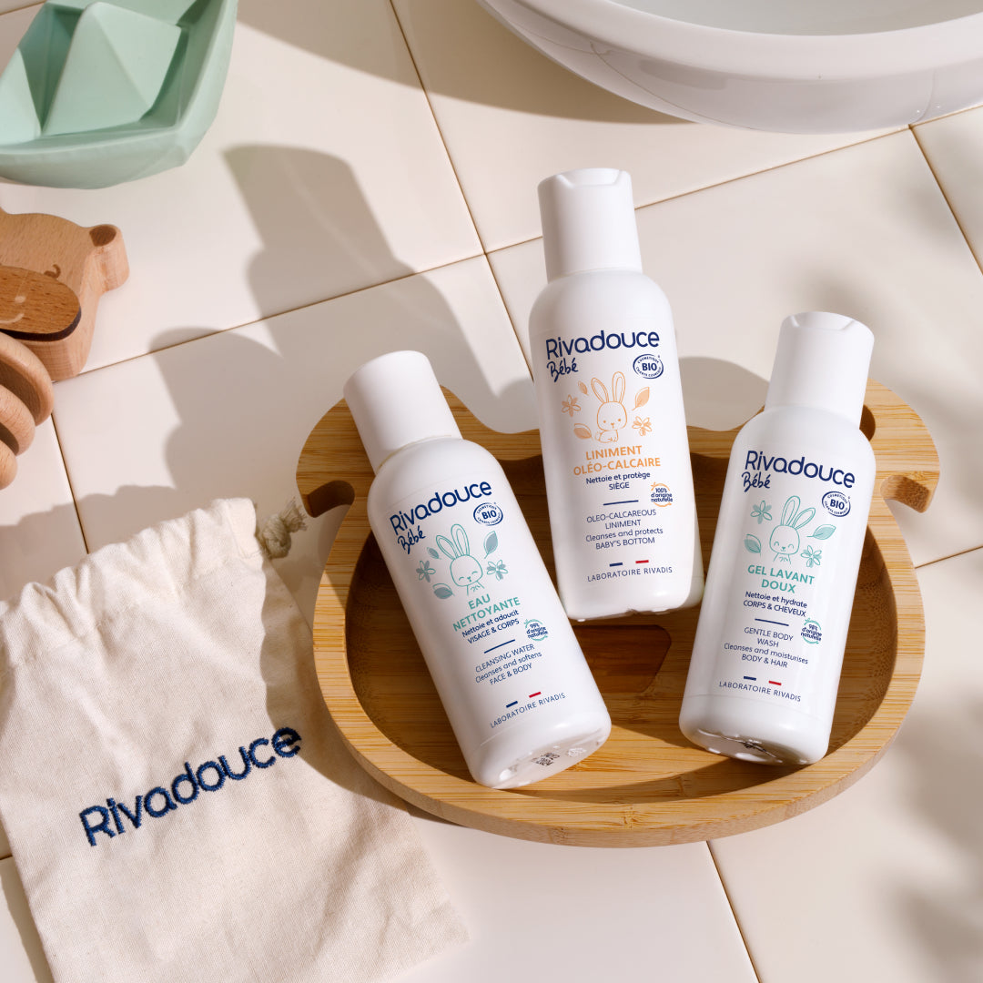 RIVADOUCE - DUO GEL LAVANT BIO - 2X75 ML + 1 CUILLERE OFFERTE*