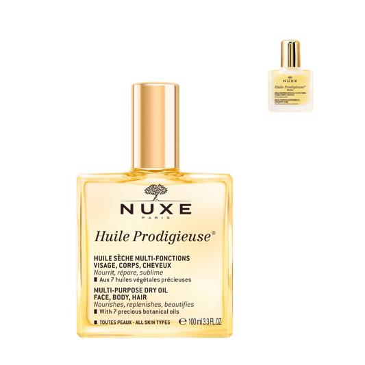 NUXE - HUILE PRODIGIEUSE 100 ML + 1 MINI HUILE OFFERTE